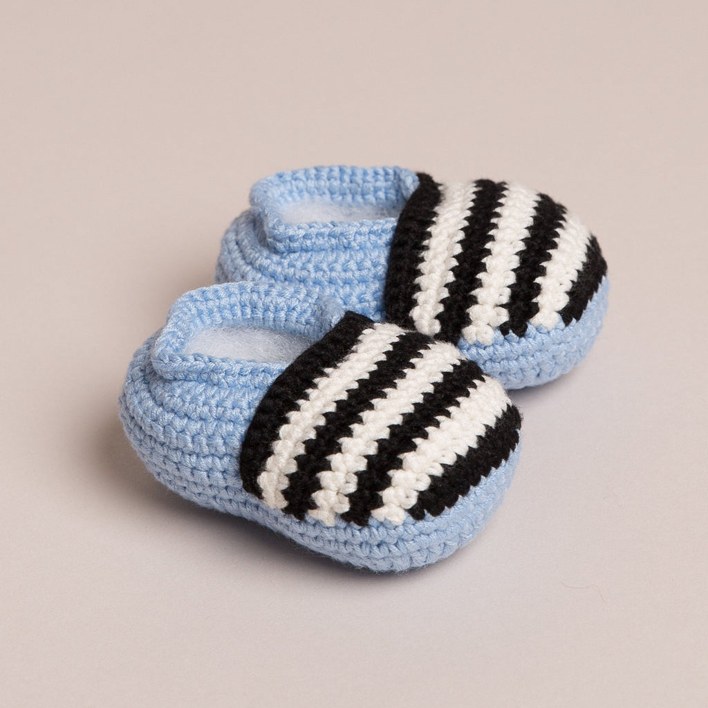Stripy Baby Shoes