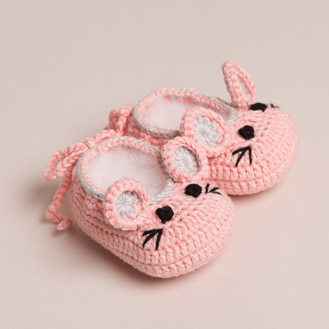 Baby Mouse Shoes (Pink)