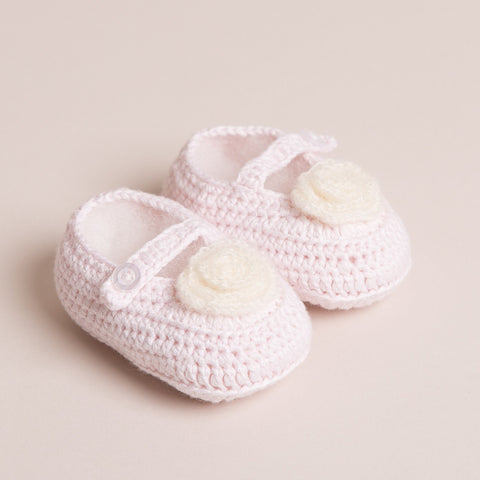 Bamboo Baby Mary Jane Shoes (Pink)