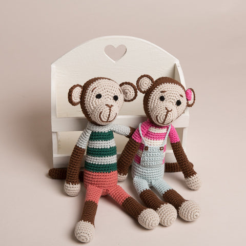 Hand Crochet Cheeky Monkey