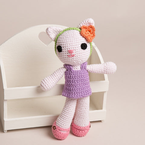 Hand Crochet Toy Kittey