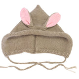 Hand Crochet Kids Bunny Mittens