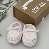 Bamboo Baby Mary Jane Shoes (Pink)