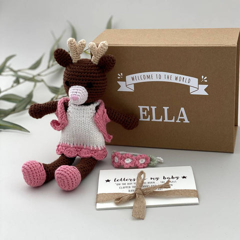 Personalised Handmade Playful Deer